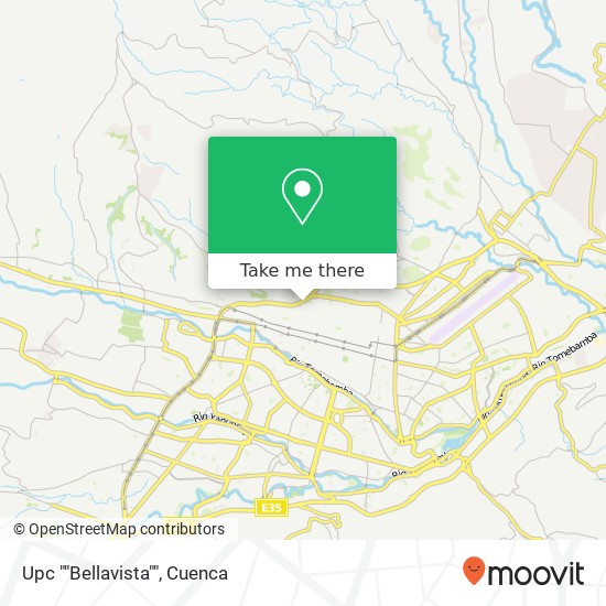 Upc ""Bellavista"" map