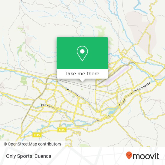 Only Sports map