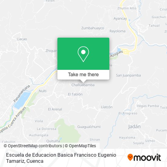 Escuela de Educacion Basica Francisco Eugenio Tamariz map