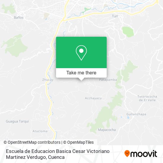 Escuela de Educacion Basica Cesar Victoriano Martinez Verdugo map