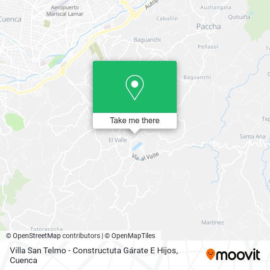 Villa San Telmo - Constructuta Gárate E Hijos map