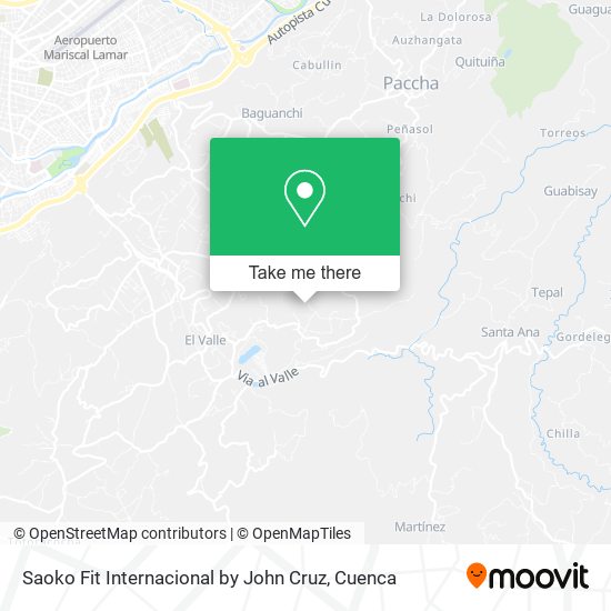 Saoko Fit Internacional by John Cruz map