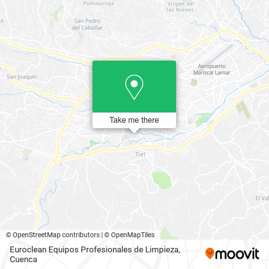 Euroclean Equipos Profesionales de Limpieza map