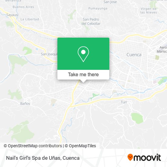 Nail's Girl's Spa de Uñas map