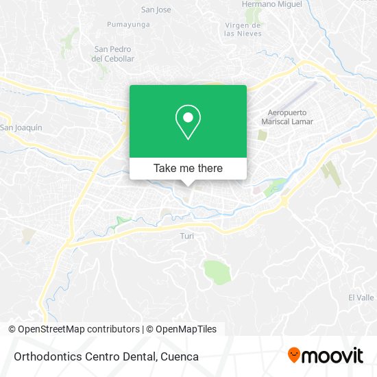 Orthodontics Centro Dental map