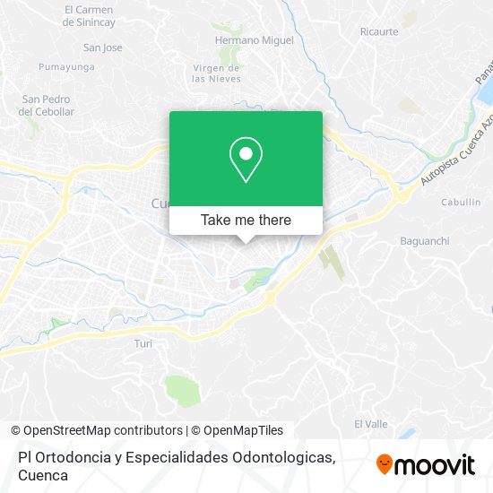 Pl Ortodoncia y Especialidades Odontologicas map