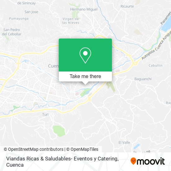 Viandas Ricas & Saludables- Eventos y Catering map