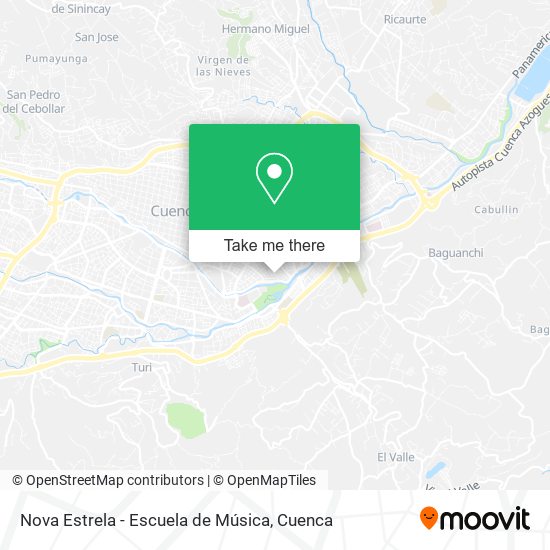 Nova Estrela - Escuela de Música map