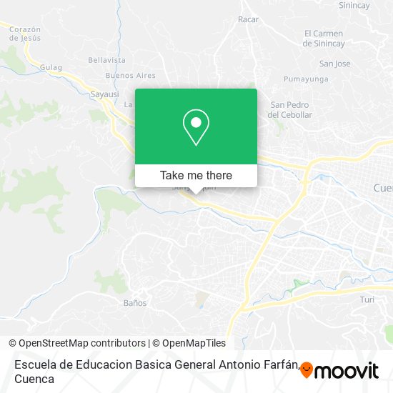 Escuela de Educacion Basica General Antonio Farfán map