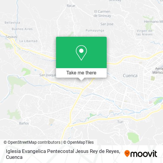 Iglesia Evangelica Pentecostal Jesus Rey de Reyes map