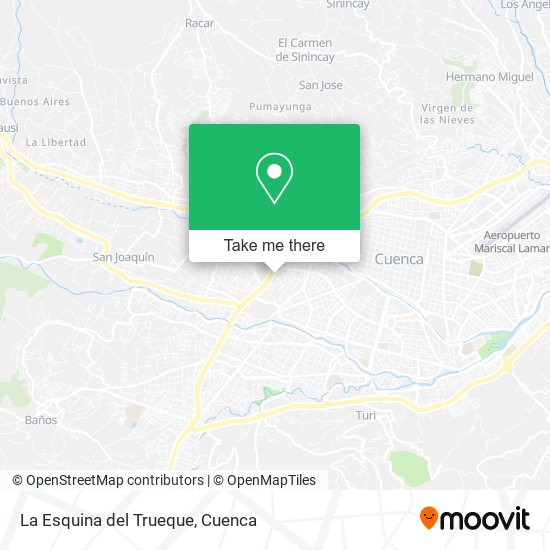 La Esquina del Trueque map