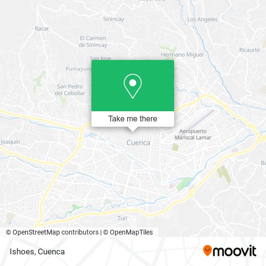 Ishoes map