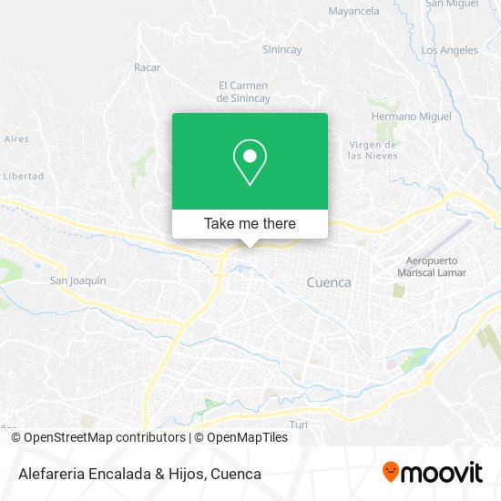 Alefareria Encalada & Hijos map