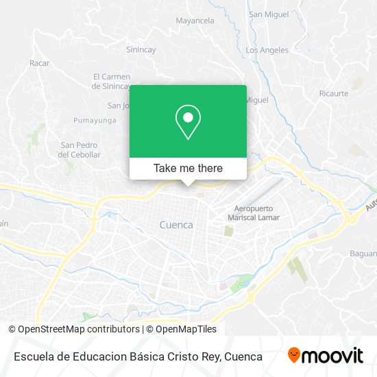 Escuela de Educacion Básica Cristo Rey map