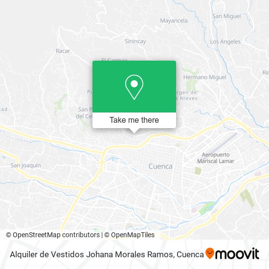 Alquiler de Vestidos Johana Morales Ramos map