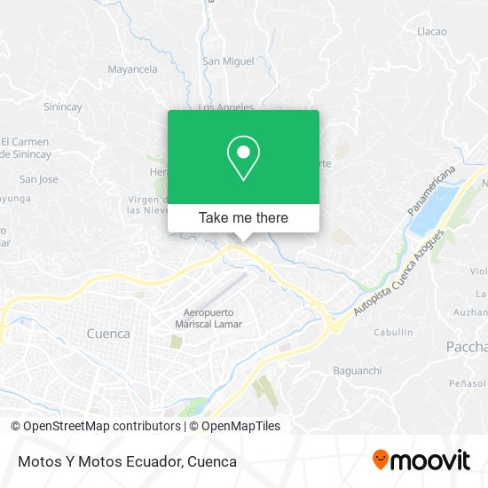 Motos Y Motos Ecuador map