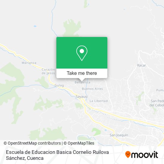 Escuela de Educacion Basica Cornelio Ruilova Sánchez map