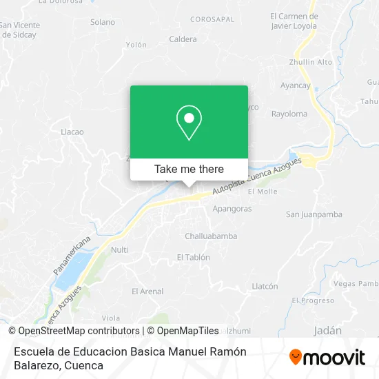 Escuela de Educacion Basica Manuel Ramón Balarezo map