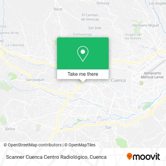 Scanner Cuenca Centro Radiológico map