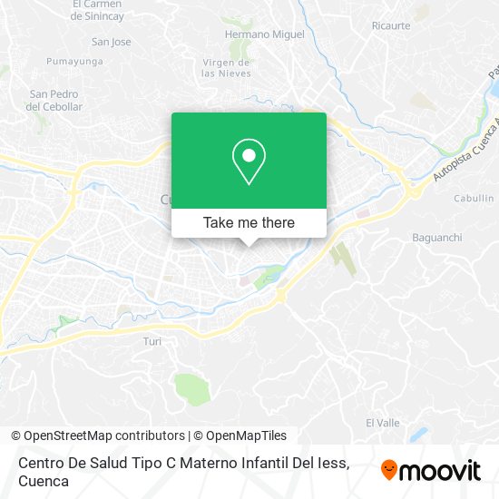 Centro  De Salud Tipo C Materno Infantil  Del Iess map