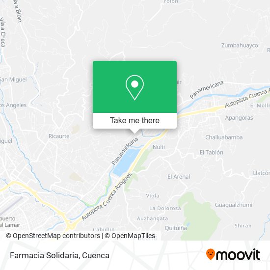 Mapa de Farmacia Solidaria