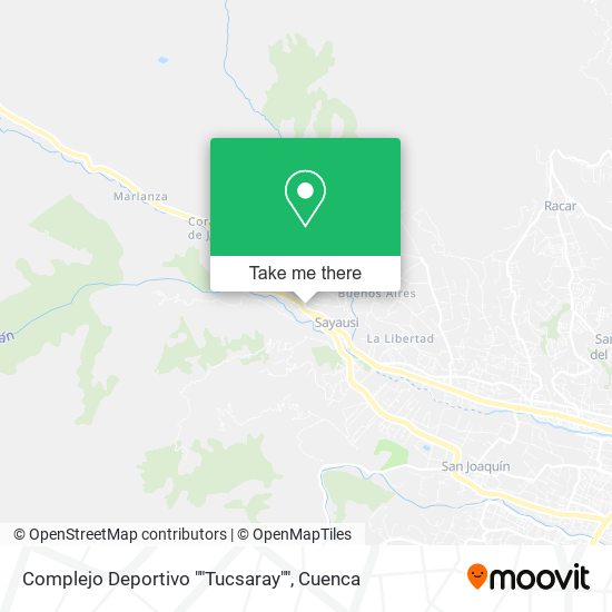 Complejo Deportivo ""Tucsaray"" map