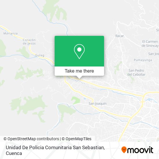 Unidad De Policia Comunitaria San Sebastian map