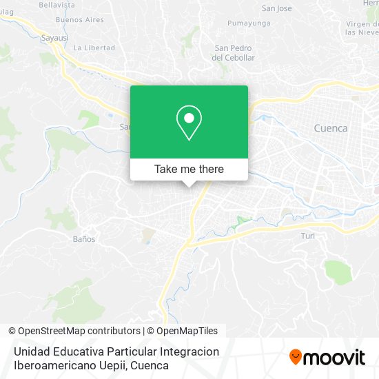 Unidad Educativa Particular Integracion Iberoamericano Uepii map
