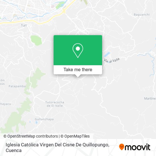 Iglesia Católica Virgen Del Cisne De Quillopungo map