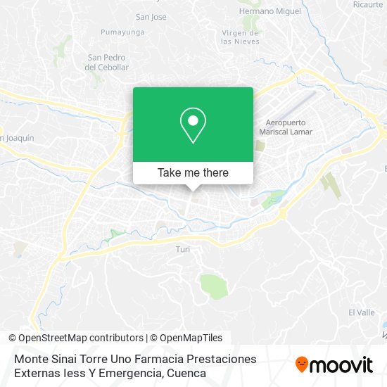 Monte Sinai Torre Uno Farmacia Prestaciones Externas Iess Y Emergencia map
