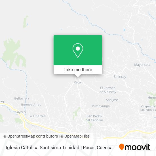 Iglesia Católica Santísima Trinidad | Racar map