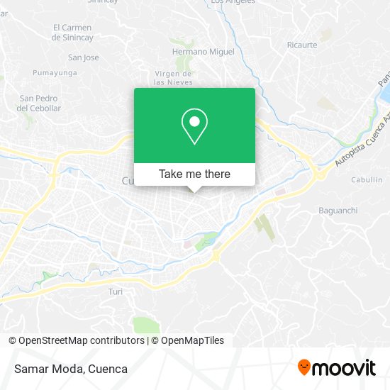 Samar Moda map