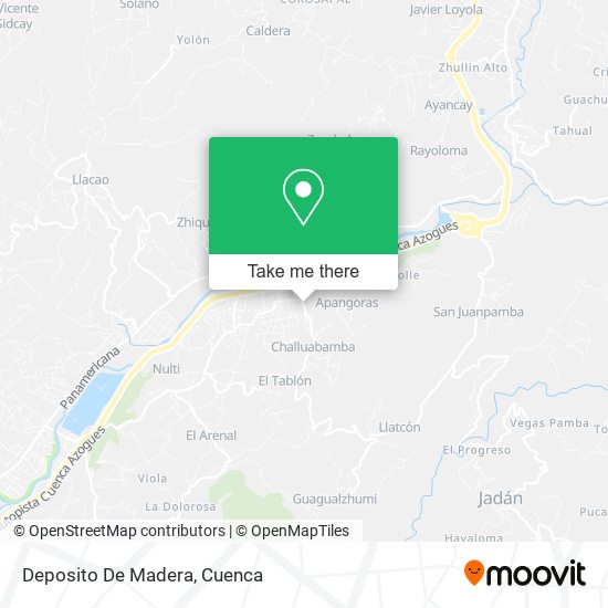 Deposito De Madera map