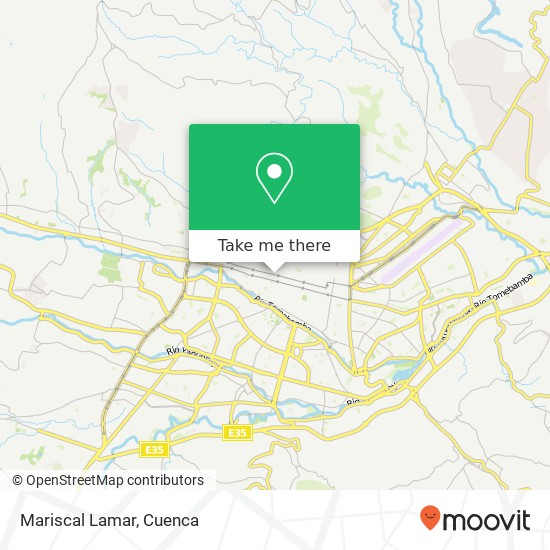 Mariscal Lamar map