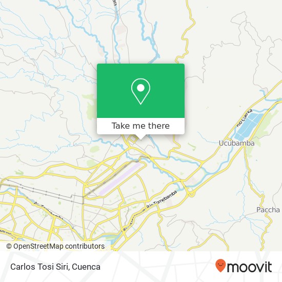 Carlos Tosi Siri map