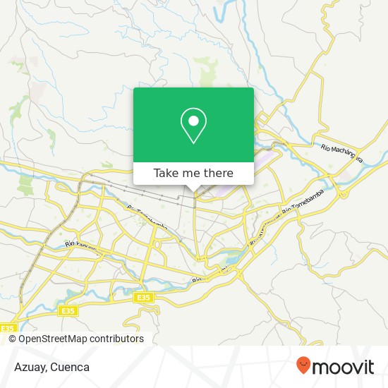 Azuay map