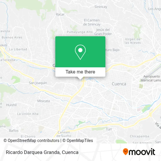 Ricardo Darquea Granda map