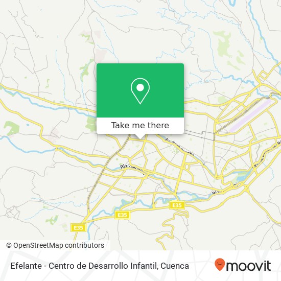 Efelante - Centro de Desarrollo Infantil map