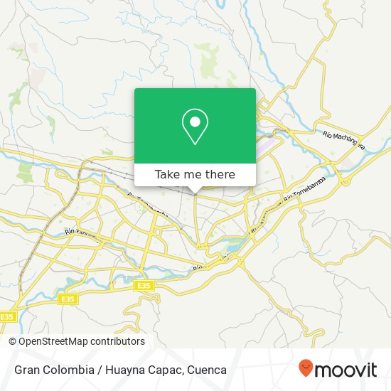 Gran Colombia / Huayna Capac map