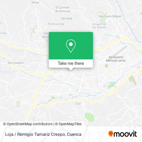Loja / Remigio Tamariz Crespo map