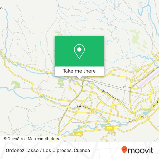 Ordoñez Lasso / Los Cipreces map