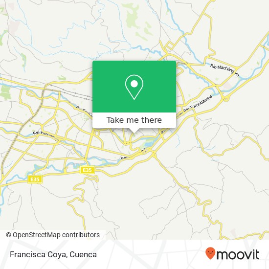 Francisca Coya map