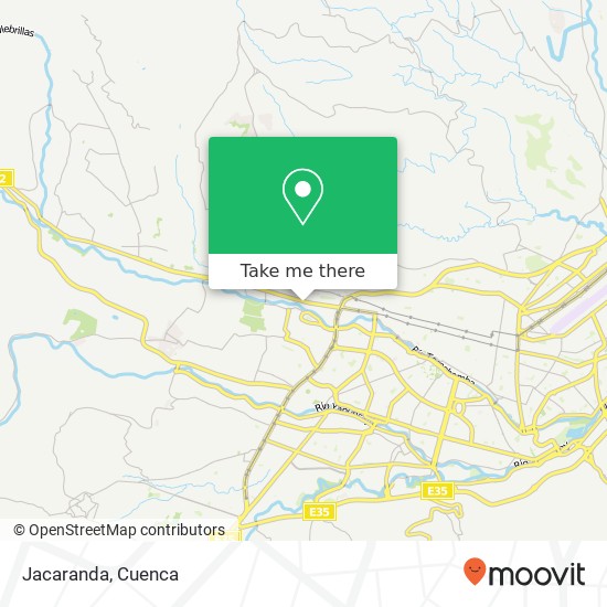 Jacaranda map