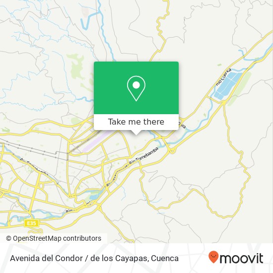 Avenida del Condor / de los Cayapas map