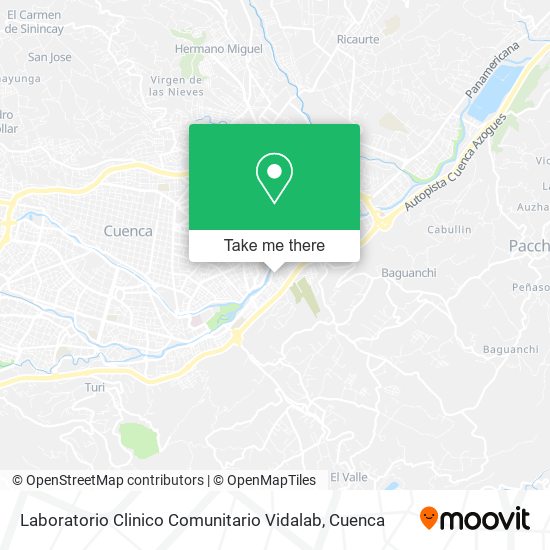 Laboratorio Clinico Comunitario Vidalab map