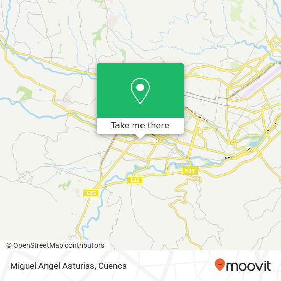 Miguel Angel Asturias map