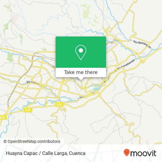 Huayna Capac / Calle Larga map