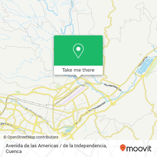 Avenida de las Americas / de la Independencia map