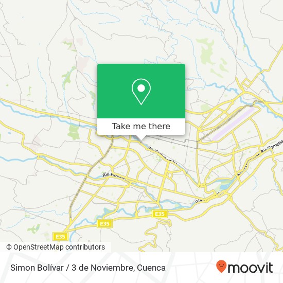 Simon Bolívar / 3 de Noviembre map