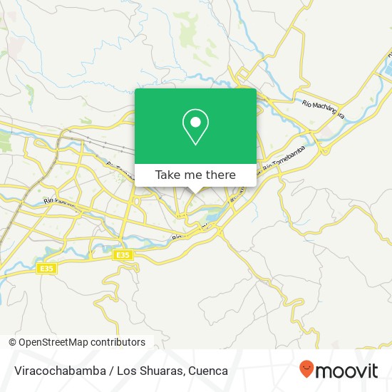 Viracochabamba / Los Shuaras map